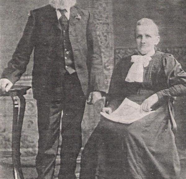 Amelia Bolto and her husband George | Source: Personal collection