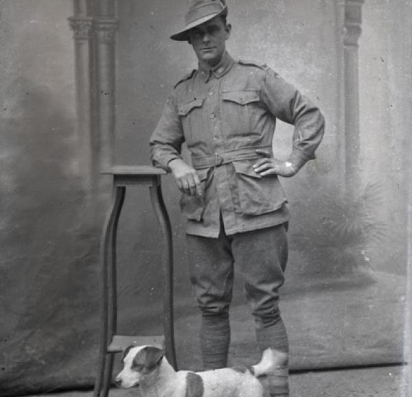 Victor Rupert Sydney Boothey | Source: https://www.awm.gov.au/collection/P10550.381. Part of The Louis and Antoinette Thuillier Collection. Donated to the Australian War Memorial by Mr Kerry Stokes on behalf of Australian Capital Equity Pty Ltd.