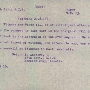Soldier packet page