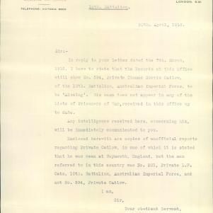 Soldier packet page