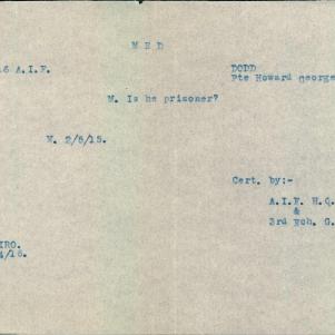 Soldier packet page