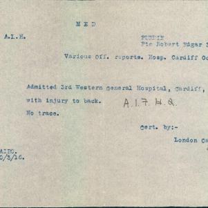 Soldier packet page