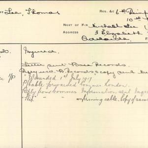 Soldier packet page