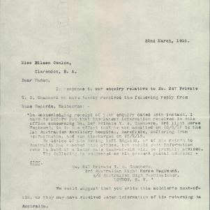 Soldier packet page