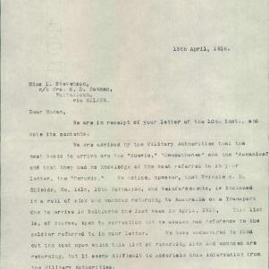 Soldier packet page