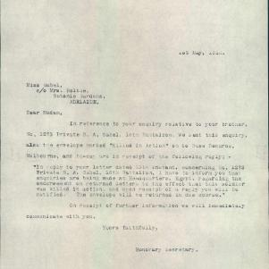 Soldier packet page
