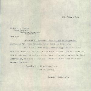 Soldier packet page