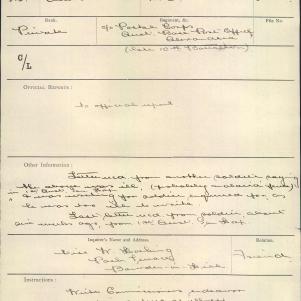 Soldier packet page
