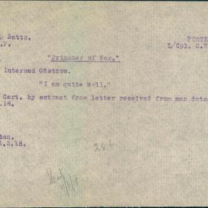 Soldier packet page