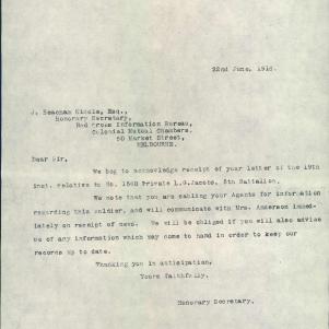 Soldier packet page