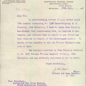 Soldier packet page