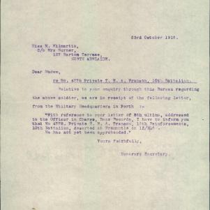 Soldier packet page