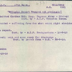 Soldier packet page
