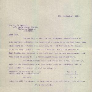 Soldier packet page