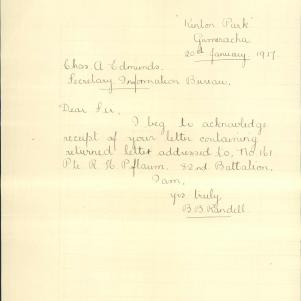 Soldier packet page