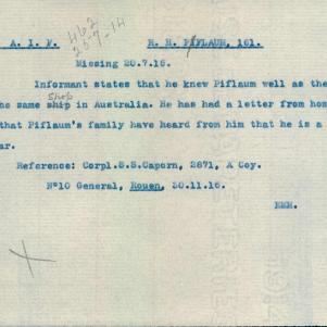 Soldier packet page