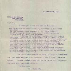 Soldier packet page
