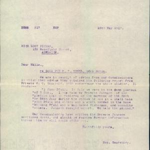 Soldier packet page