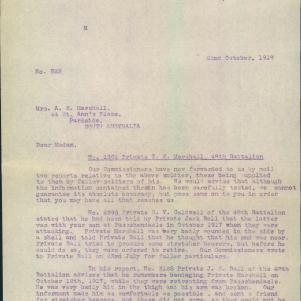 Soldier packet page