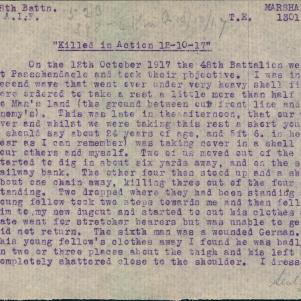 Soldier packet page
