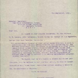 Soldier packet page