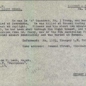 Soldier packet page