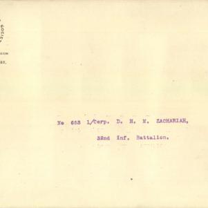 Soldier packet page