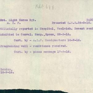 Soldier packet page