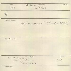 Soldier packet page