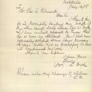 Soldier packet page