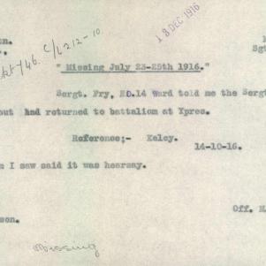 Soldier packet page