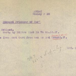 Soldier packet page