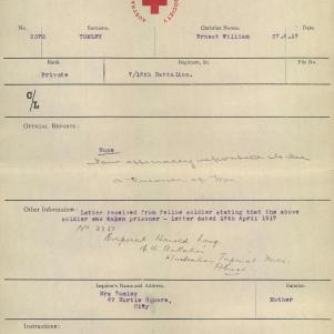 Soldier packet page