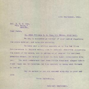 Soldier packet page