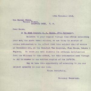 Soldier packet page