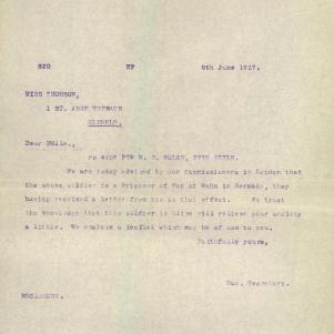 Soldier packet page