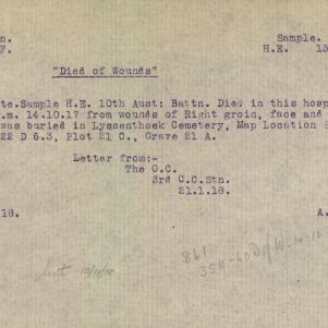 Soldier packet page