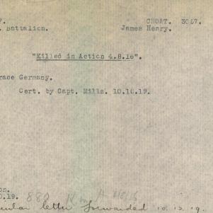 Soldier packet page
