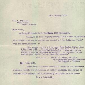 Soldier packet page