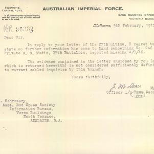 Soldier packet page