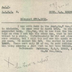 Soldier packet page