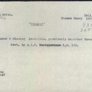 Soldier packet page