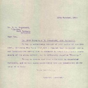 Soldier packet page