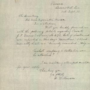Soldier packet page
