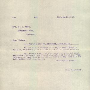 Soldier packet page