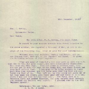 Soldier packet page