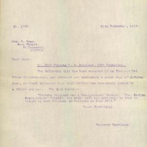 Soldier packet page