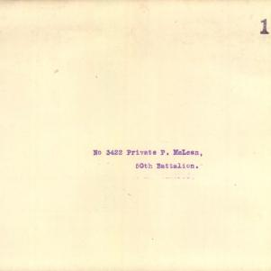 Soldier packet page