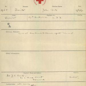 Soldier packet page