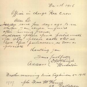 Soldier packet page